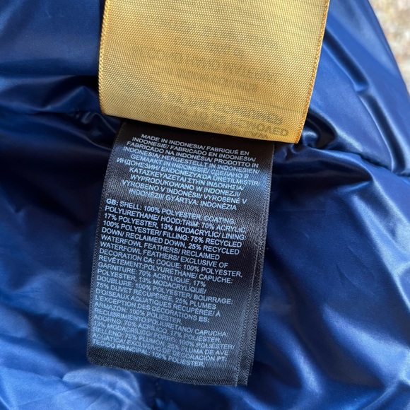 The North Face 💅❄️ Arctic Women's Summit Navy 600 Down Parka Coat Plus 2X 3X - Picture 15 of 16